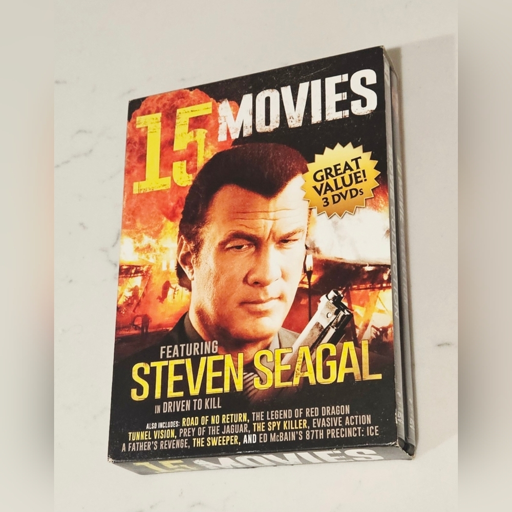 Steven Seagal, Chuck Norris Movie Action Collection - Picture 3 of 7